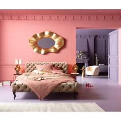 Lit Desire Velours Ecru 180X200Cm