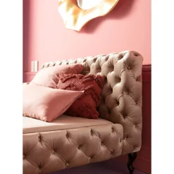 Lit Desire Velours Ecru 180X200Cm