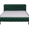 Lit Desire Velours Vert 180X200Cm