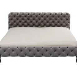 Lit Desire Velvet Silver Grey 160X200 Cm