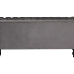 Lit Desire Velvet Silver Grey 160X200 Cm