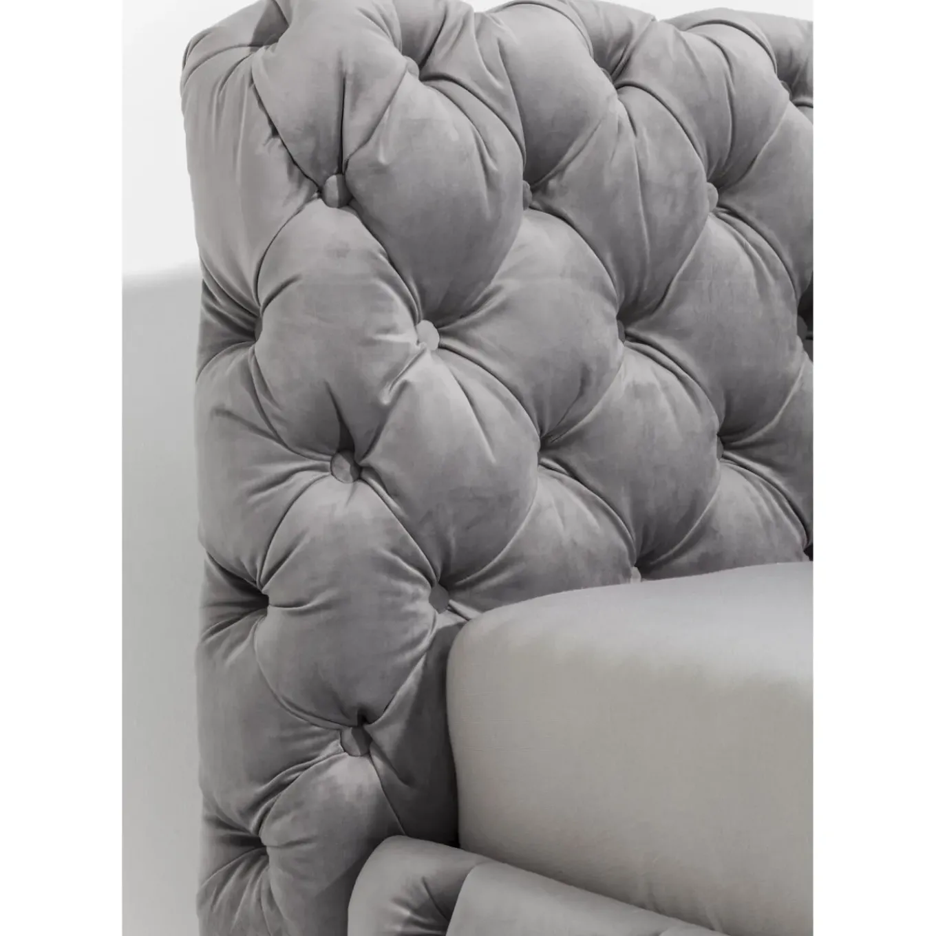 Lit Desire Velvet Silver Grey 160X200 Cm