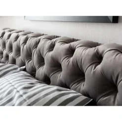 Lit Desire Velvet Silver Grey 160X200 Cm