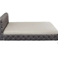 Lit Desire Velvet Silver Grey 160X200 Cm
