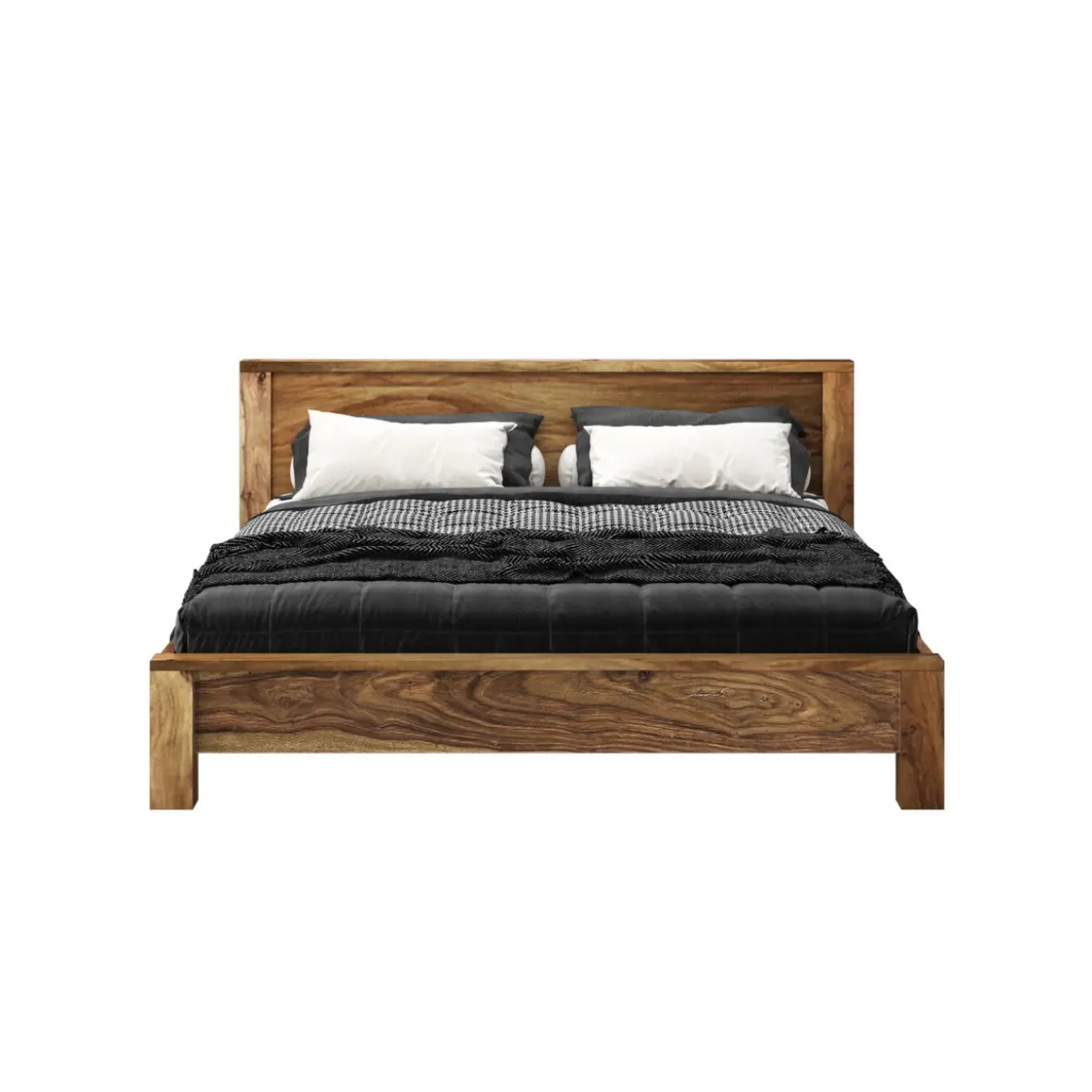 Lit En Bois Authentico 160X200
