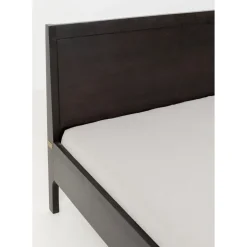 Lit En Bois Brooklyn Noyer 160X200