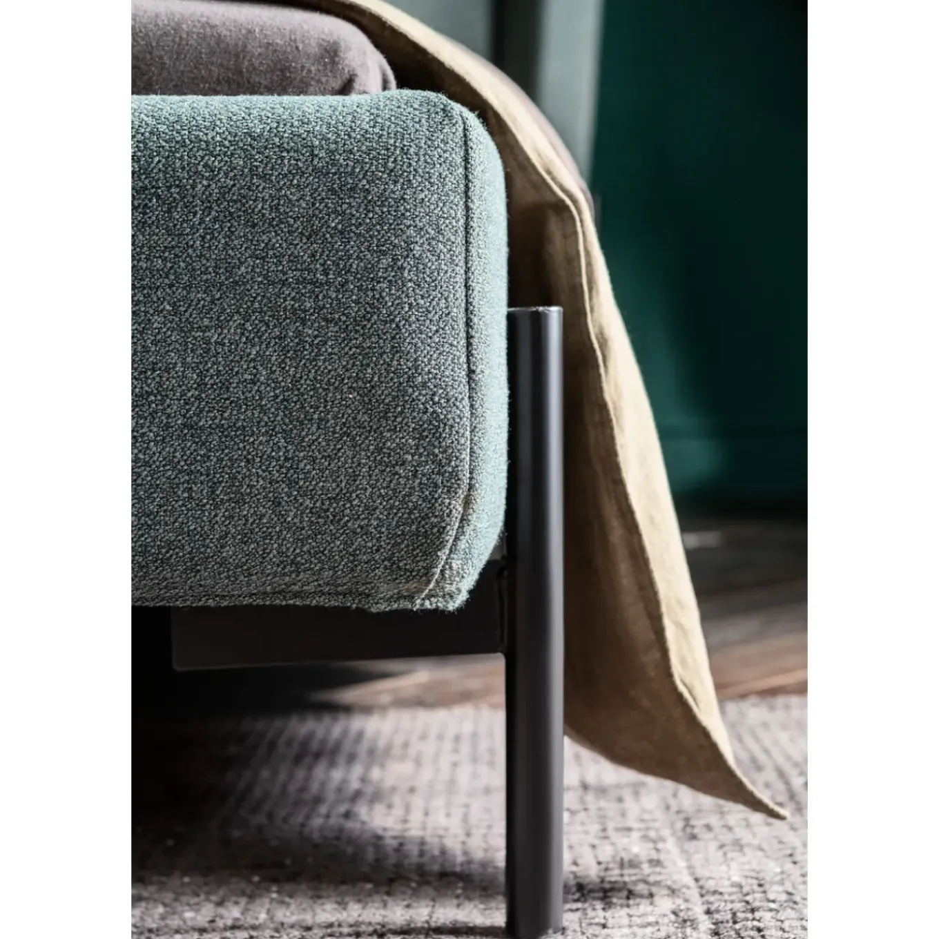 Lit Tivoli Vert 180X200Cm