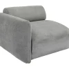 Lucca Element D Angle Gauche Gris 89Cm