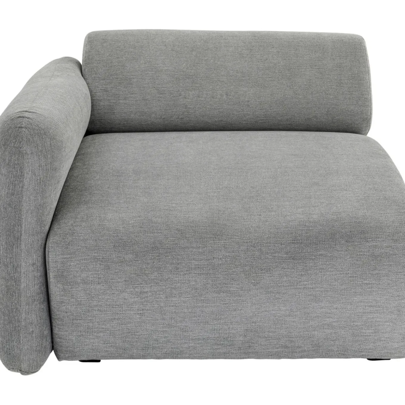 Lucca Element D Angle Gauche Gris 89Cm
