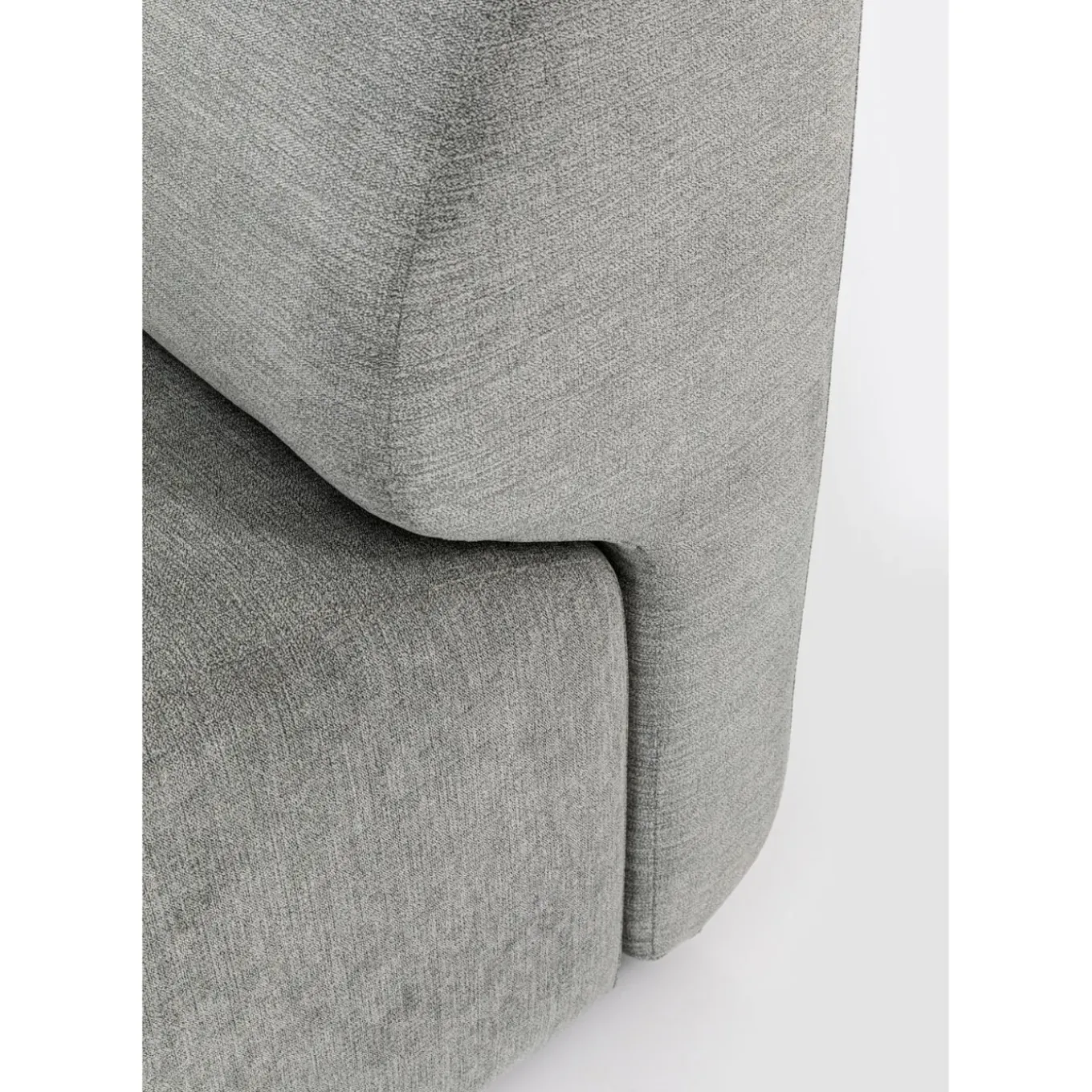 Lucca Element D Angle Gauche Gris 89Cm