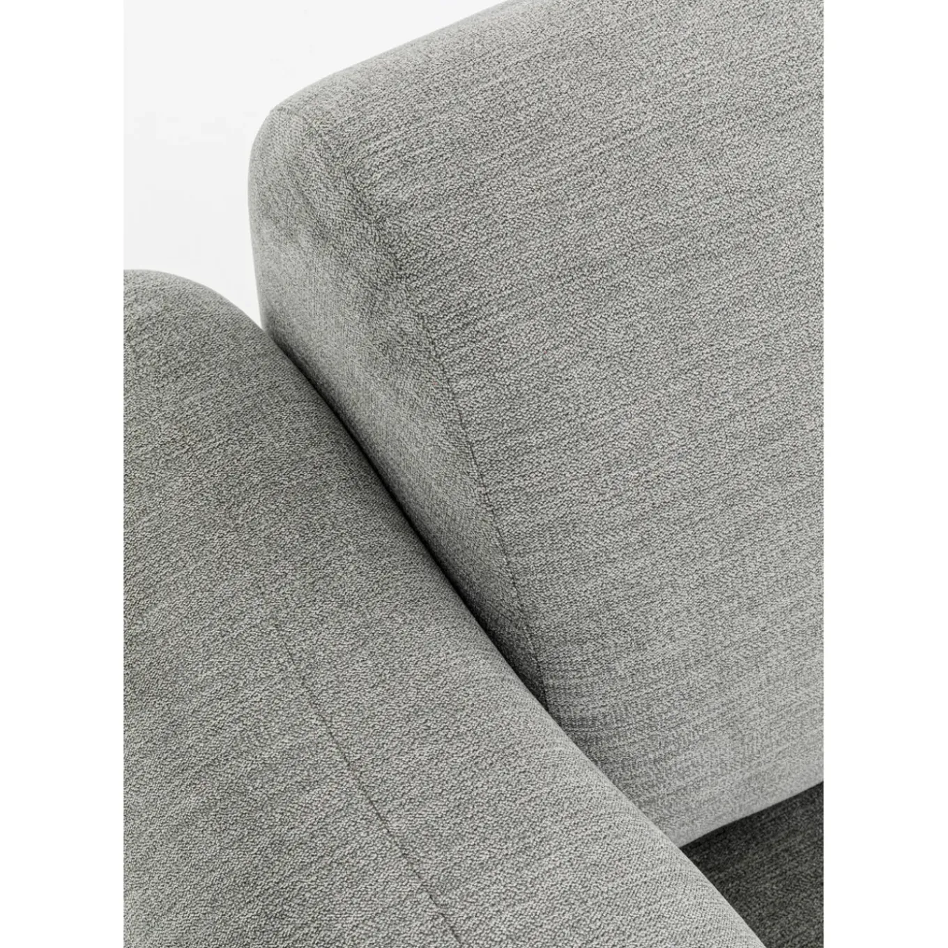Lucca Element D Angle Gauche Gris 89Cm