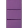 Meuble À Chaussures Caruso 3 Violet (Mo)