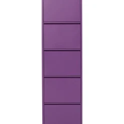 Meuble À Chaussures Caruso 5 Violet (Mo)