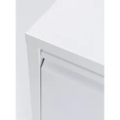 Meuble À Chaussures Caruso 2 Double Blanc