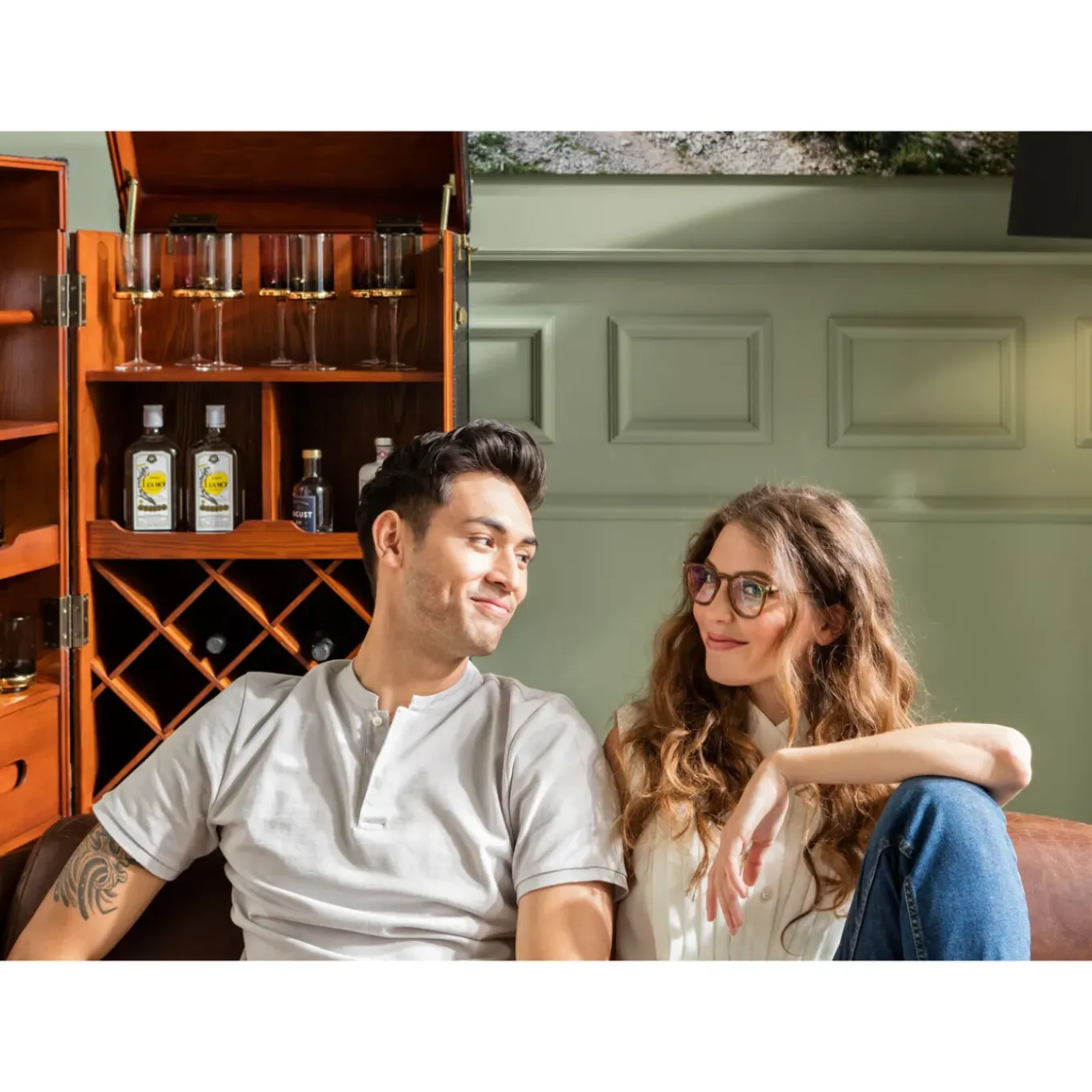 Meuble Bar Globetrotter