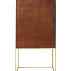 Meuble Bar Luxury Champagne 89X181Cm