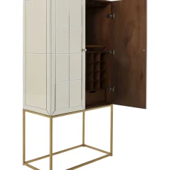 Meuble Bar Luxury Champagne 89X181Cm
