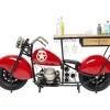 Meuble Bar Motorbike Rouge