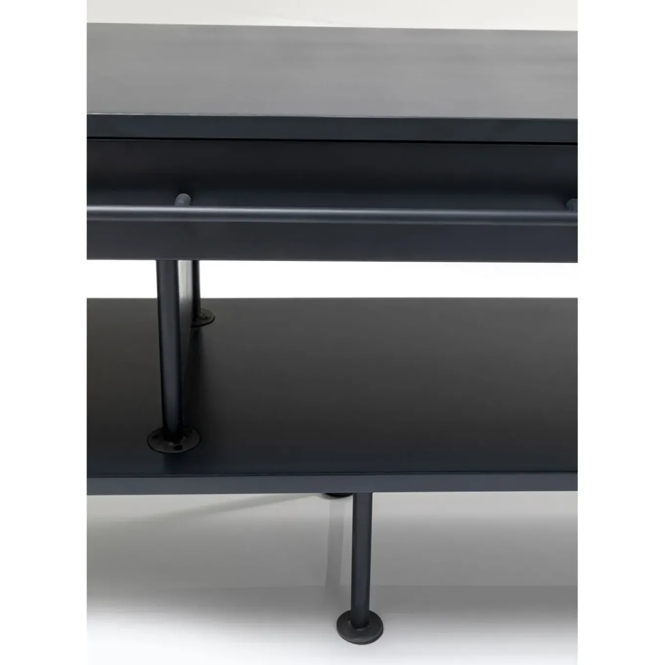 Meuble Tv Montieri Anthracite 160X47Cm