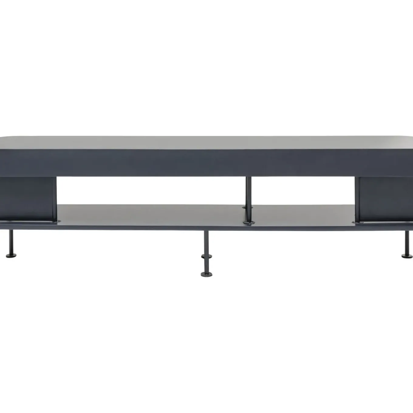 Meuble Tv Montieri Anthracite 160X47Cm
