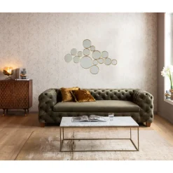 Miroir Bubbles Laiton 138X93Cm