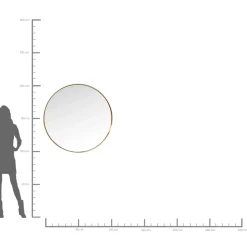 Miroir Curve Mo Laiton O100