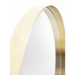 Miroir Curve Mo Laiton O60Cm
