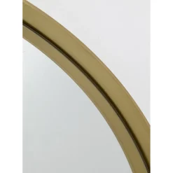 Miroir Curve Mo Laiton O60Cm