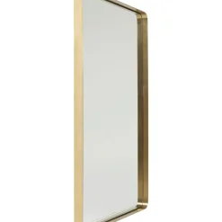 Miroir Curve Rectangulaire Laiton 80X120Cm