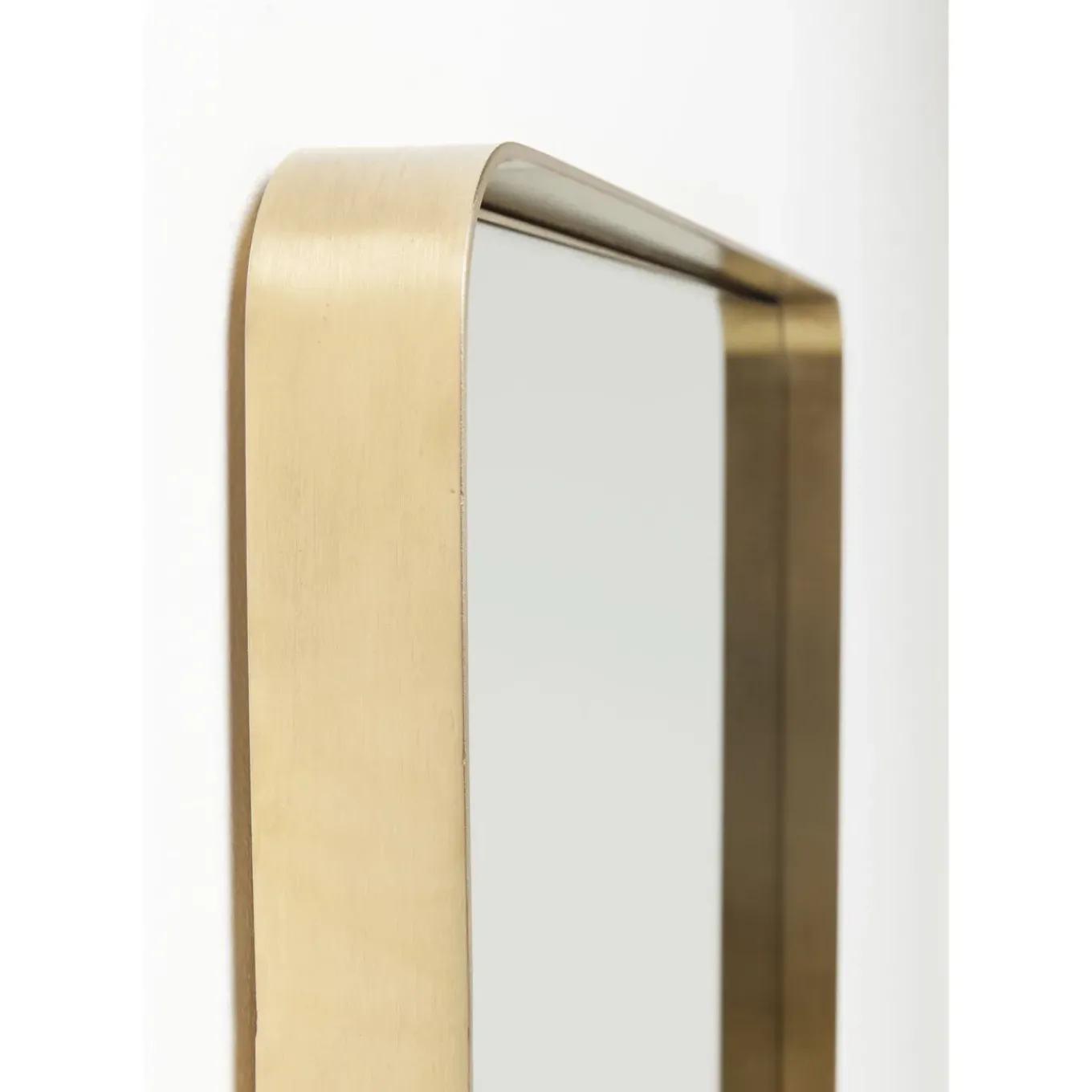 Miroir Curve Rectangulaire Laiton 80X120Cm