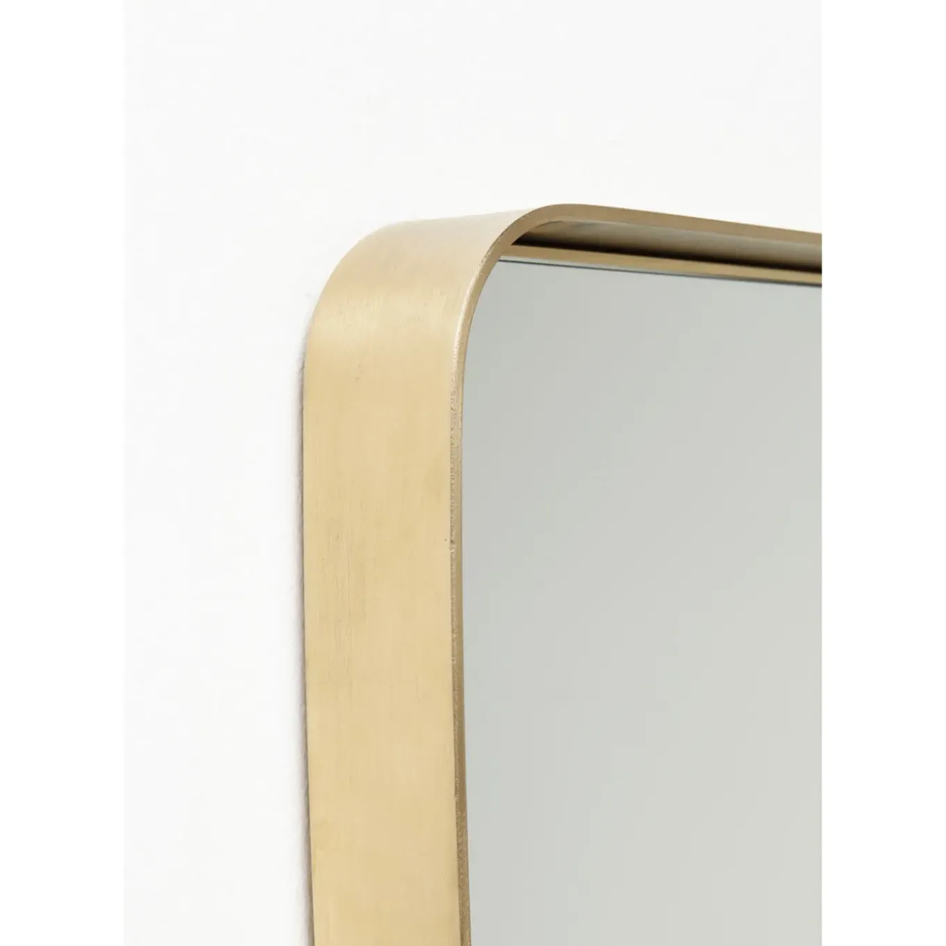 Miroir Curve Rectangulaire Laiton 80X120Cm