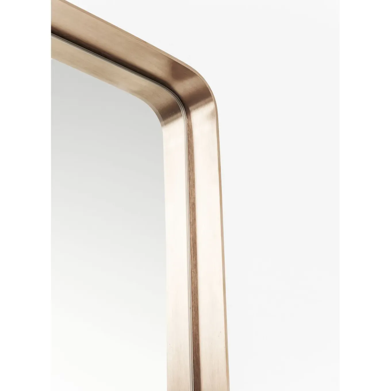 Miroir Curve Rectangulaire Cuivre 70X200Cm