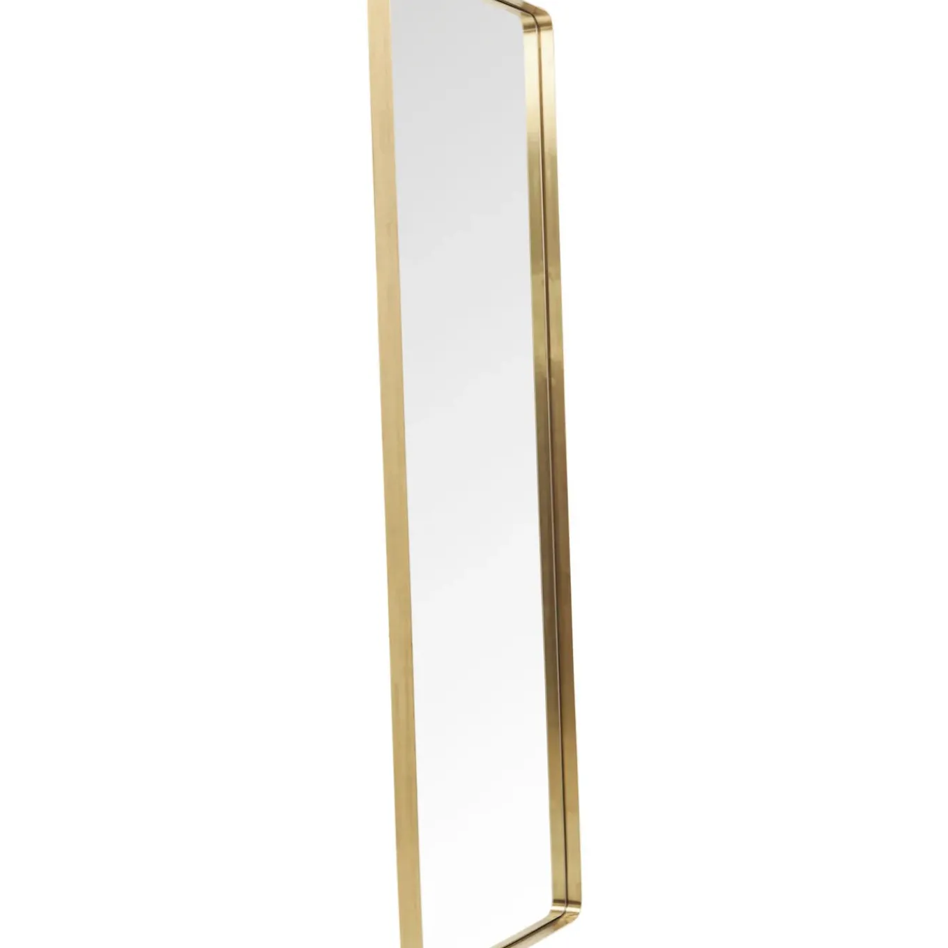 Miroir Curve Rectangulaire Laiton 70X200Cm