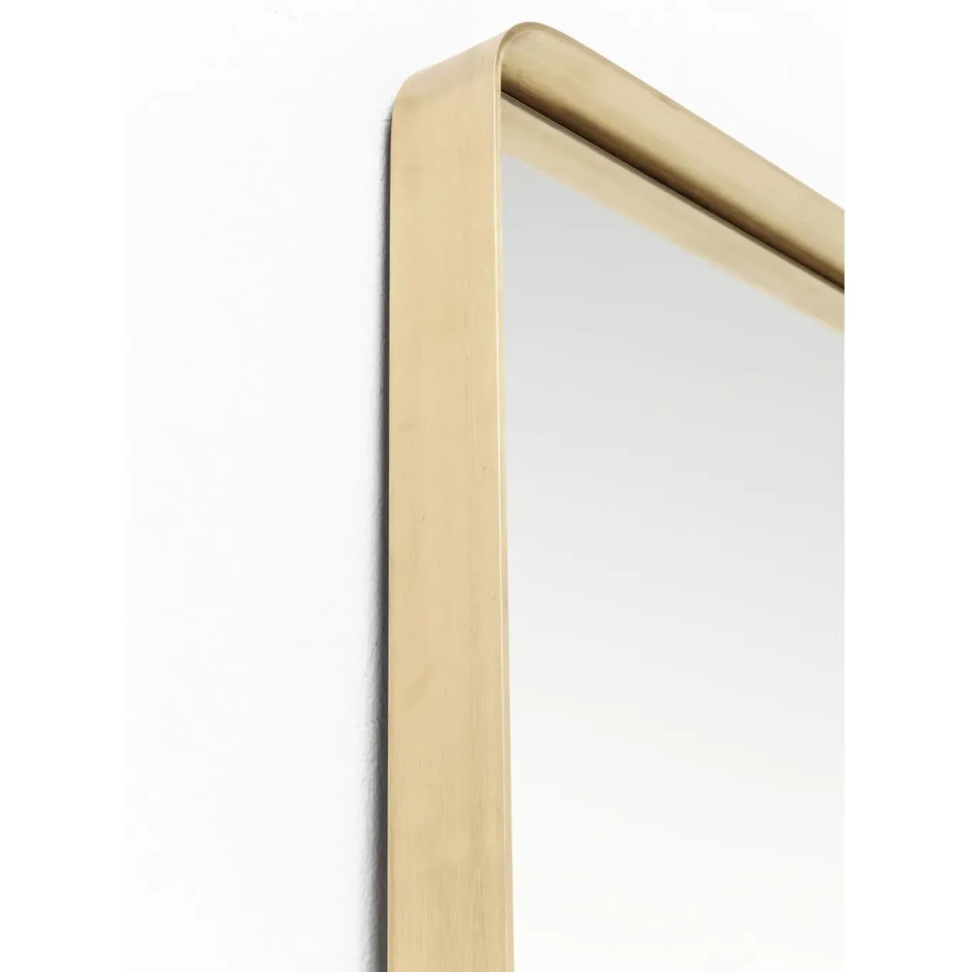 Miroir Curve Rectangulaire Laiton 70X200Cm