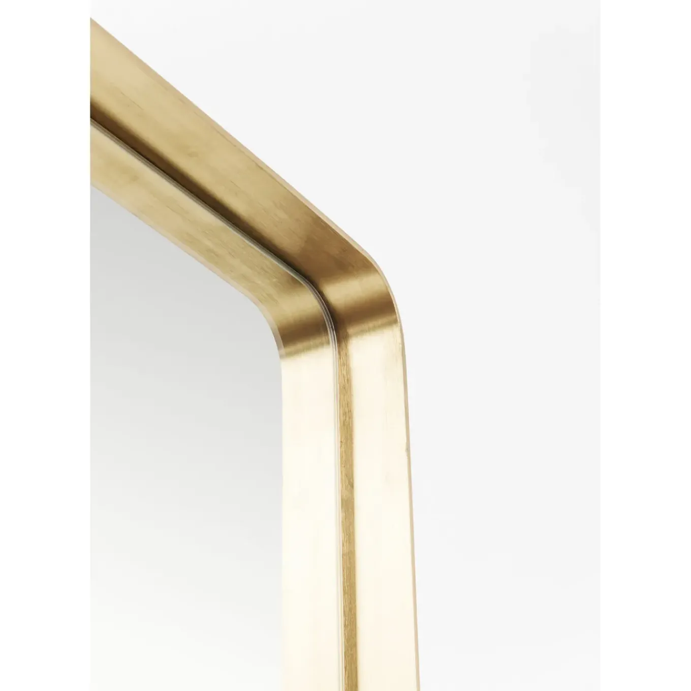 Miroir Curve Rectangulaire Laiton 70X200Cm