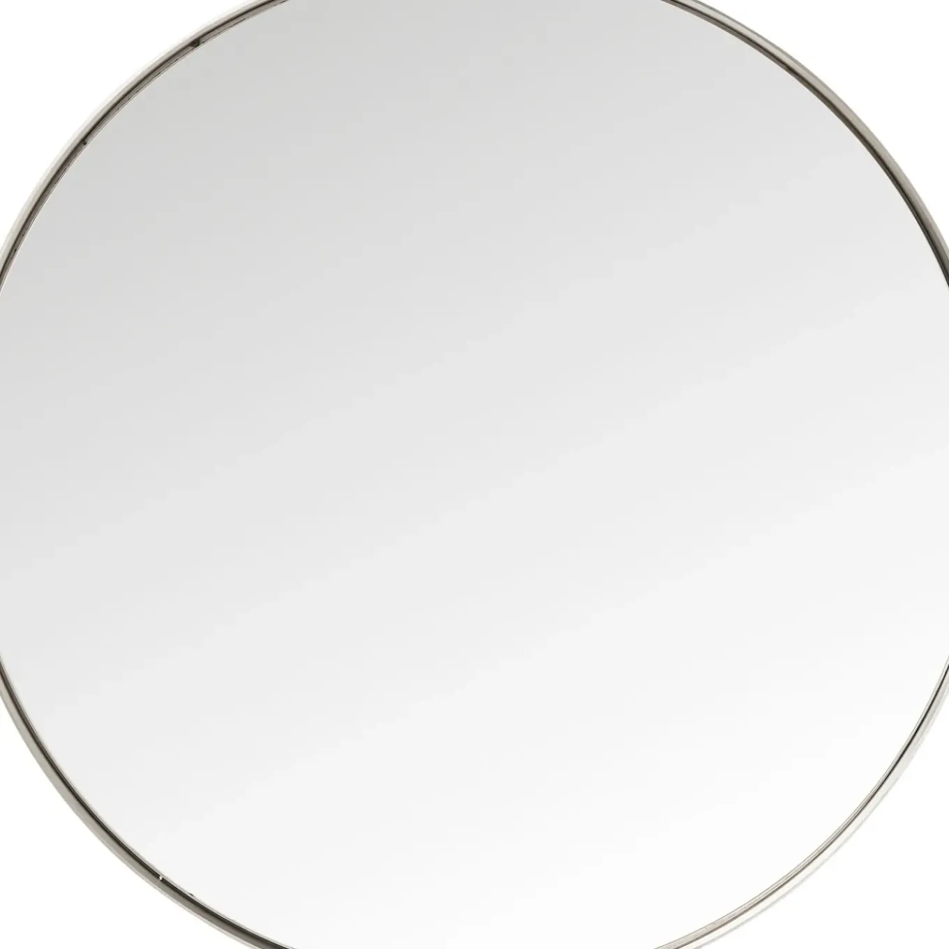 Miroir Curve Rond Inox O100Cm