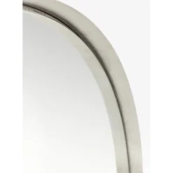Miroir Curve Rond Inox O100Cm