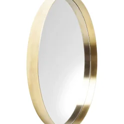 Miroir Curve Rond Laiton O60Cm