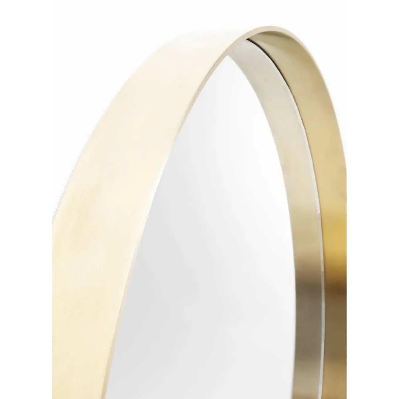 Miroir Curve Rond Laiton O60Cm