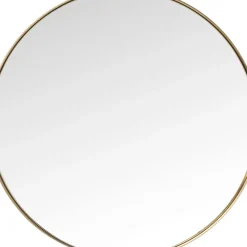 Miroir Curve Rond Laiton O100Cm
