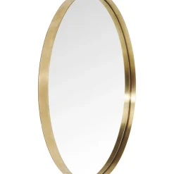 Miroir Curve Rond Laiton O100Cm