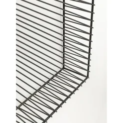 Miroir Dimension Carre Noir 91X91Cm