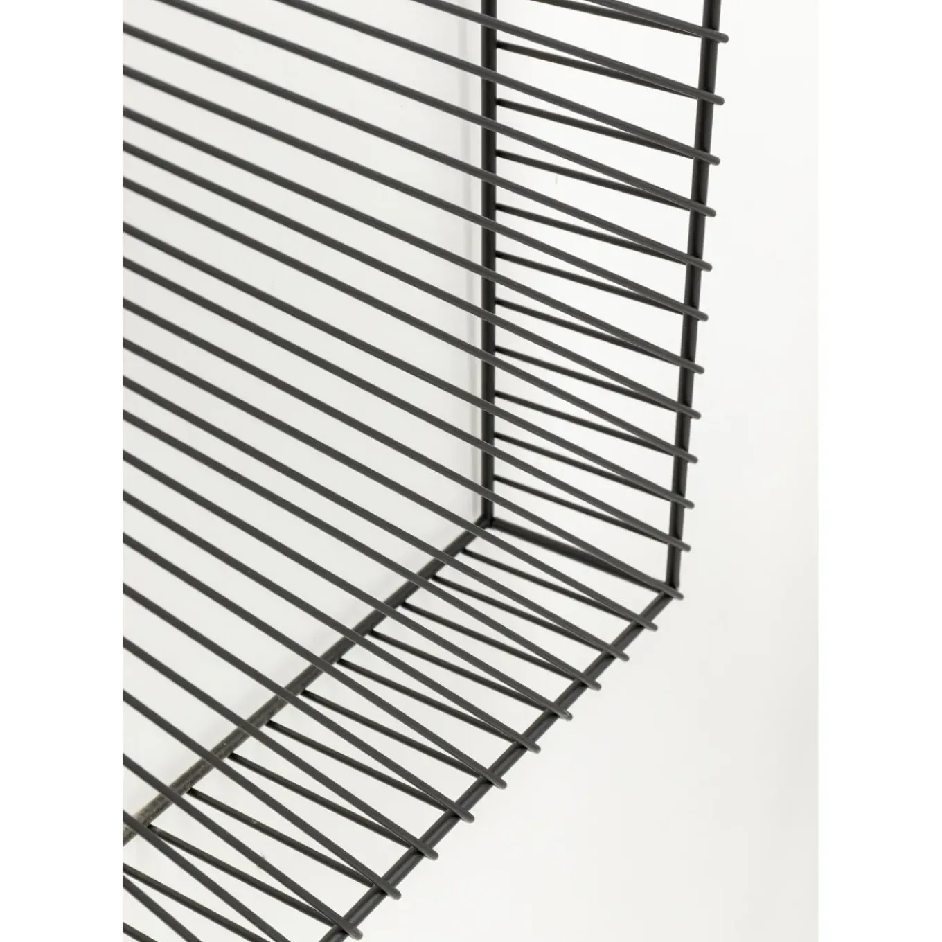 Miroir Dimension Carre Noir 91X91Cm