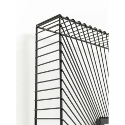 Miroir Dimension Carre Noir 91X91Cm