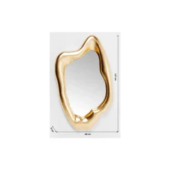 Miroir Hologram Dore 117X68Cm