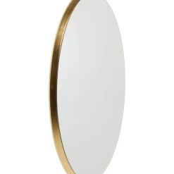 Miroir Jetset Ovale Dore 94X64Cm
