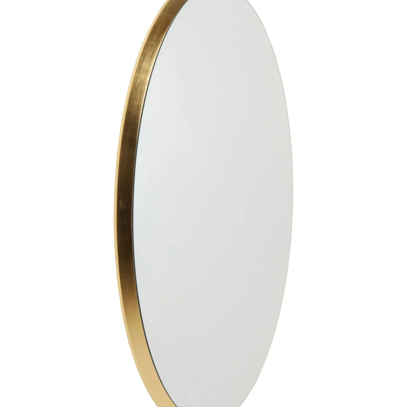 Miroir Jetset Ovale Dore 94X64Cm