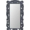 Miroir Mural Baroque Valentina Gris 100X190Cm