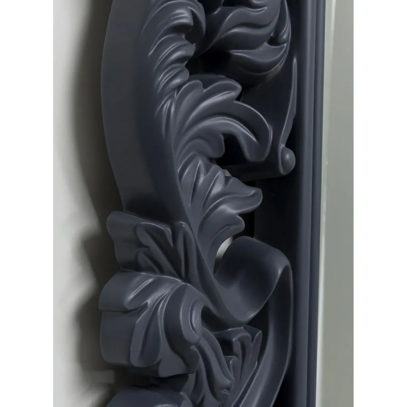 Miroir Mural Baroque Valentina Gris 100X190Cm