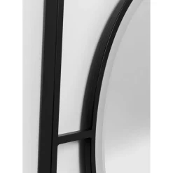 Miroir Mural Stanford Frame Noir Mat O90Cm